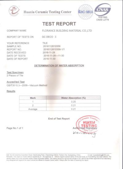 test report 