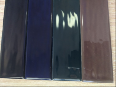 wavy surface solid color glazed wall tiles 60*200mm 