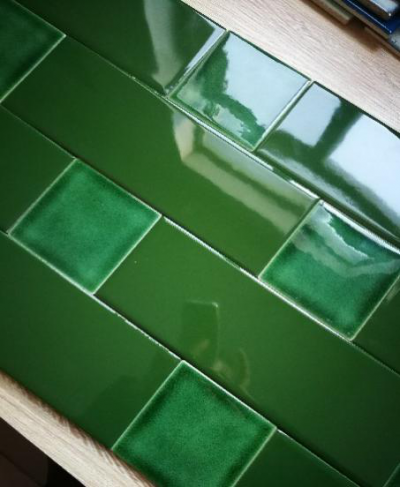 solid color glazed wall tiles 