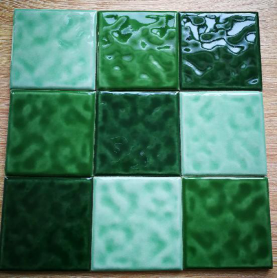 solid color glazed wall tiles 
