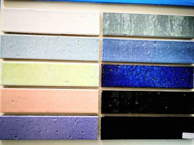 pure color glaze split pocelain tiles 60*240mm 