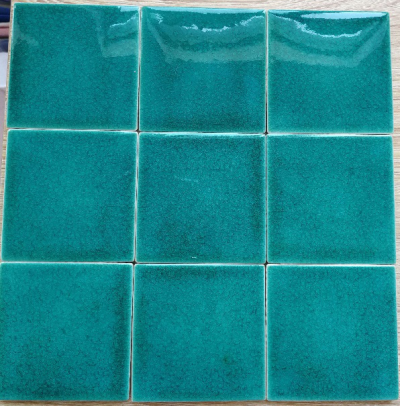 100*100mm crackle glazed mosaic tiles,swimming pool tiles 
