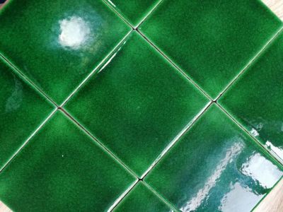 100*100mm crackle glazed mosaic tiles,swimming pool tiles 