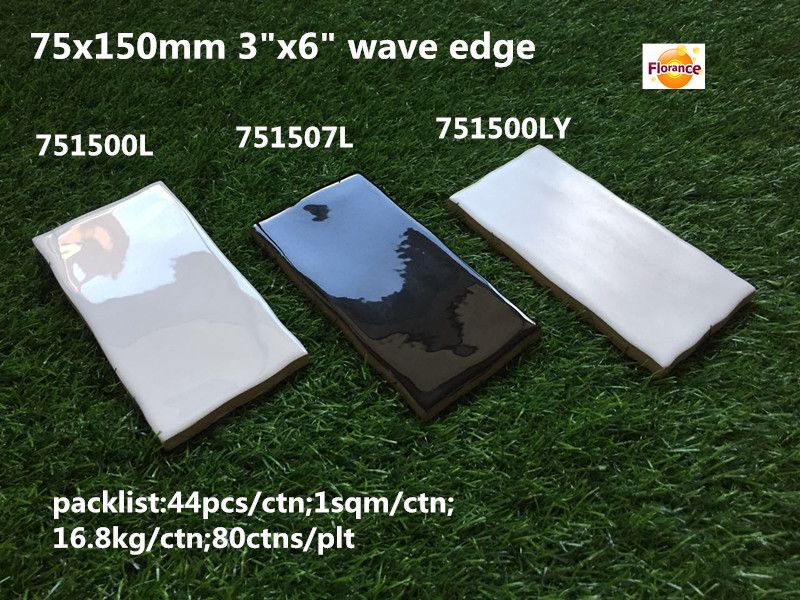 75x150mm wave edge