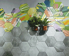 Hexagonal tiles