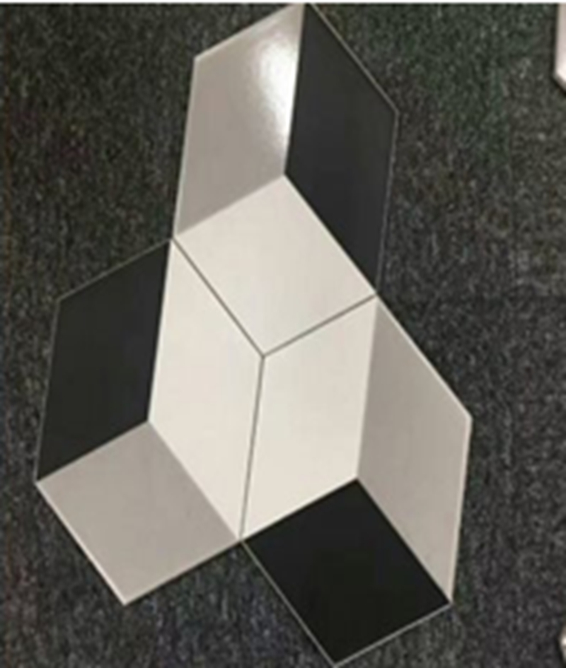 200x230x115mm hexagonal tiles