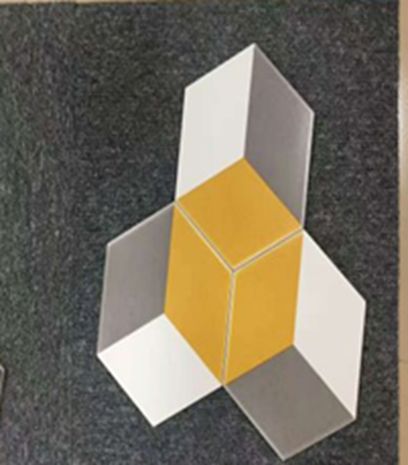 200x230x115mm hexagonal tiles